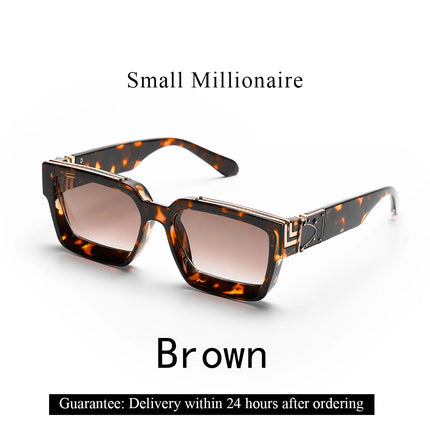 Retro Black Square Sunglasses----3255 - TALKLESSFASHION