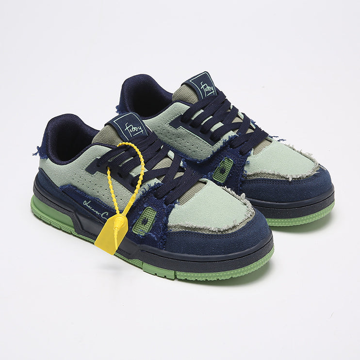 Fractured Fusion Sneakers—8904 - TALKLESSFASHION