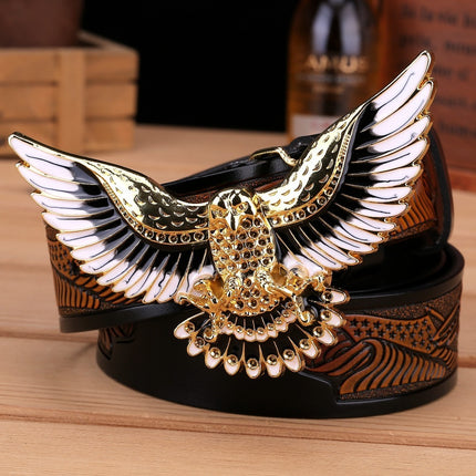 Men's Fashion Eagle Leather Belt - TALKLESSFASHION
