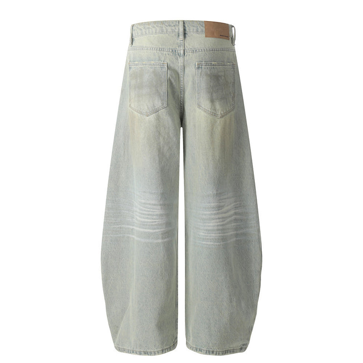 Distressed Dirty Machete Jeans For Men - TALKLESSFASHION
