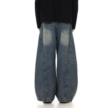 Retro Wide Leg Jeans—7365 - TALKLESSFASHION