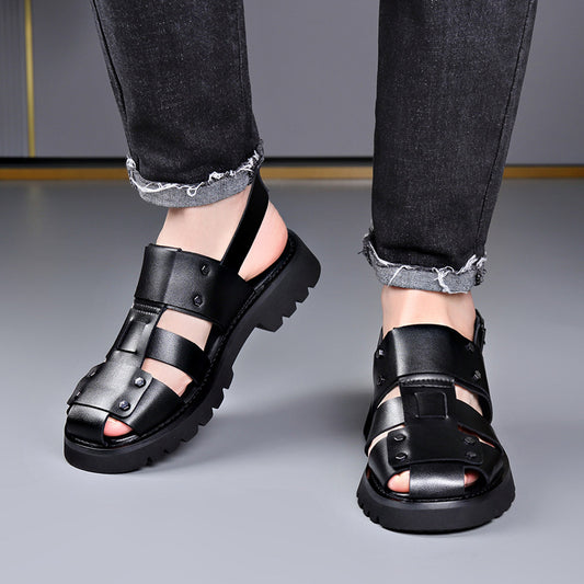 New Plus Size Platform Casual Breathable Hollow Out Shoes - TALKLESSFASHION