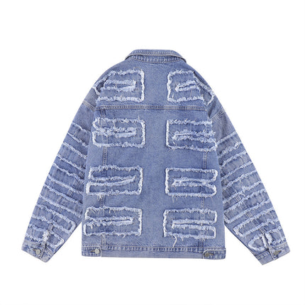 “Rugged Charm: The Distressed Jacket Trend”—7350 - TALKLESSFASHION