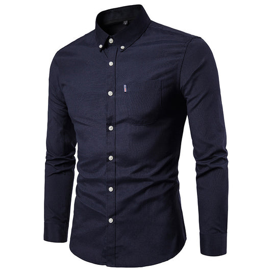 StreetVibe Slim Fit Korean Shirt—8544 - TALKLESSFASHION