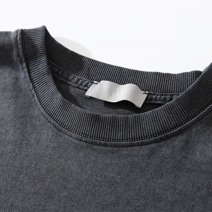 TALKLESS Distressed Crew Neck Eagle T-shirt ---4822 - TALKLESSFASHION