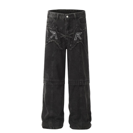 Urban Edge Premium Unisex Straight Denim Jeans—-9004 - TALKLESSFASHION