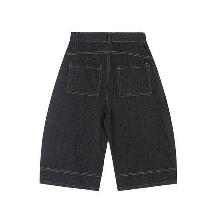 MetroCool Solid Casual Denim Shorts—-3422 - TALKLESSFASHION
