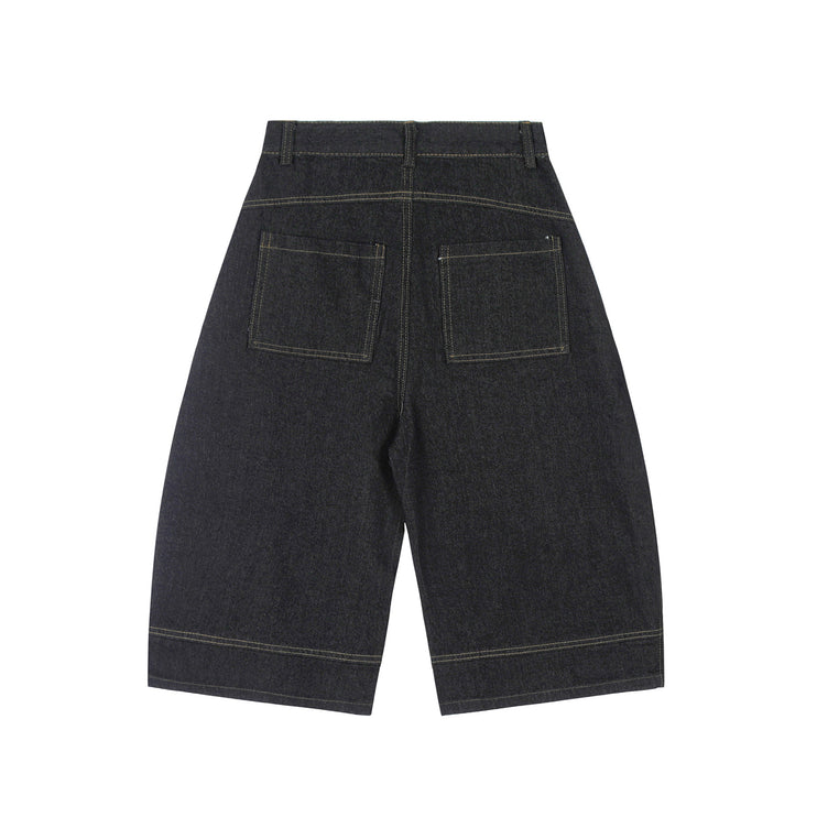 MetroCool Solid Casual Denim Shorts—-3422 - TALKLESSFASHION
