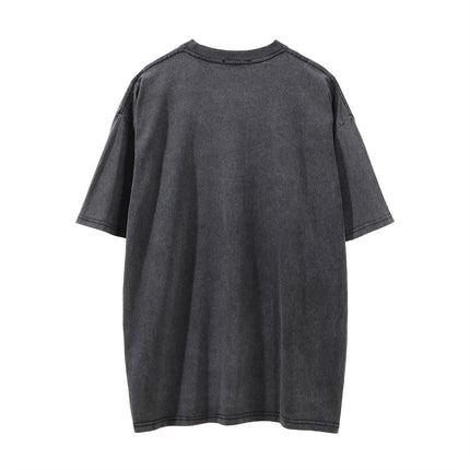 TALKLESS Distressed Crew Neck Eagle T-shirt ---4822 - TALKLESSFASHION