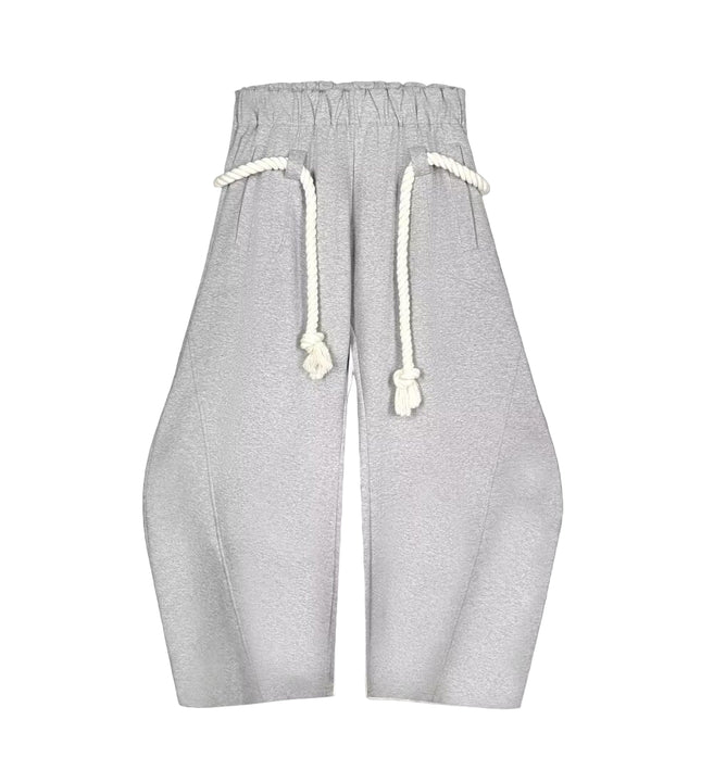 American Retro Gray Sweatpants—6144