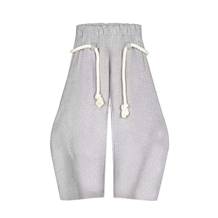 American Retro Gray Sweatpants—6144