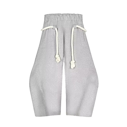 American Retro Gray Sweatpants—6144