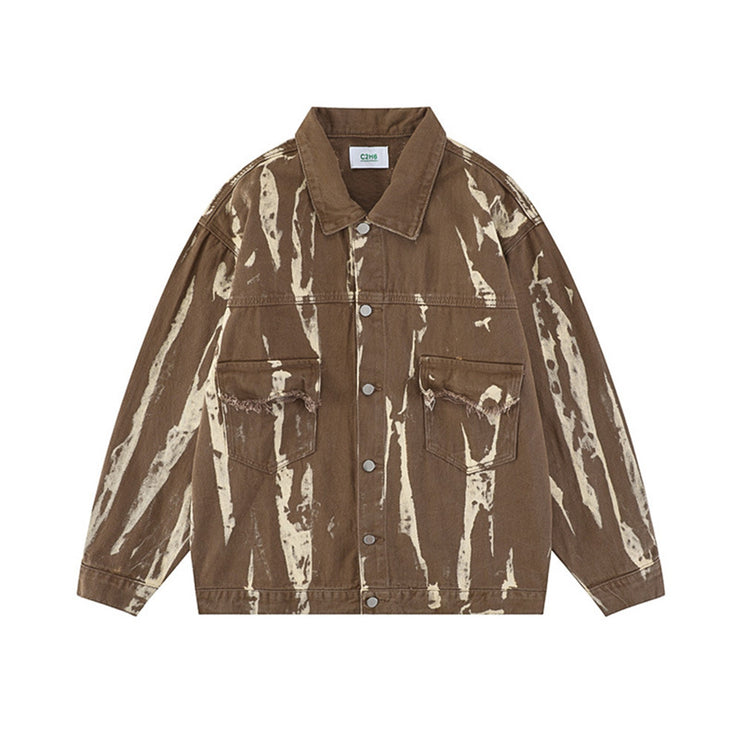 TALKLESS Gradual Change Denim Jacket Coat--- TALKLESSFASHION