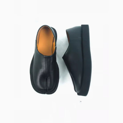 Velvet Hoof Luxe: Genuine Leather Split Toe Shoes—-4611 - TALKLESSFASHION