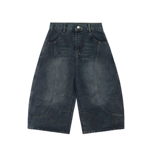 MetroCool Solid Casual Denim Shorts—-3422 - TALKLESSFASHION