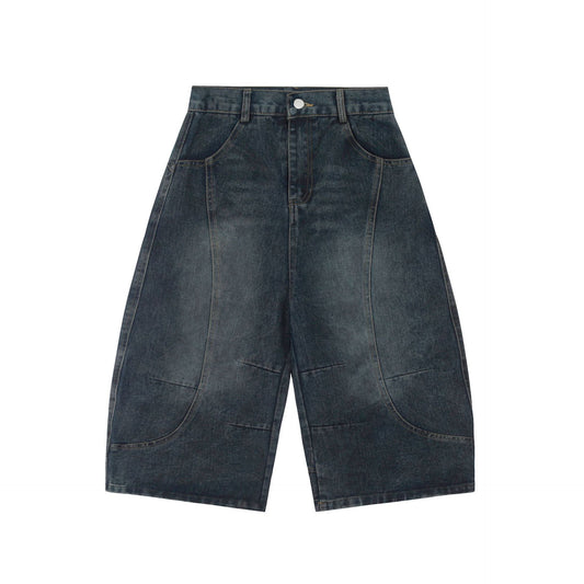 MetroCool Solid Casual Denim Shorts—-3422 - TALKLESSFASHION
