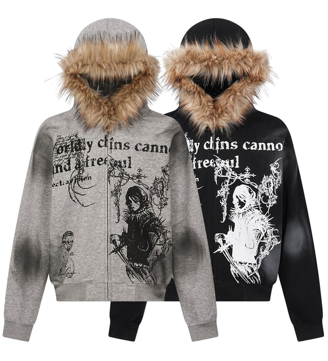 Autumn New High Street Hoodie Coat - TALKLESSFASHION