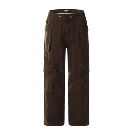 TALKLESS Three-dimensional Large Pocket Trousers--9974 - TALKLESSFASHION