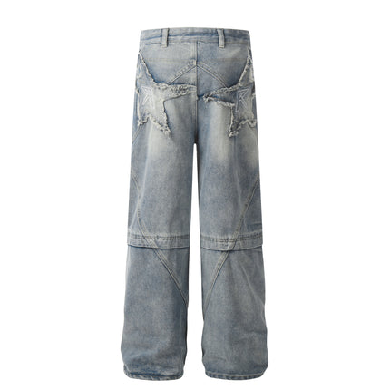 Urban Edge Premium Unisex Straight Denim Jeans—-9004 - TALKLESSFASHION