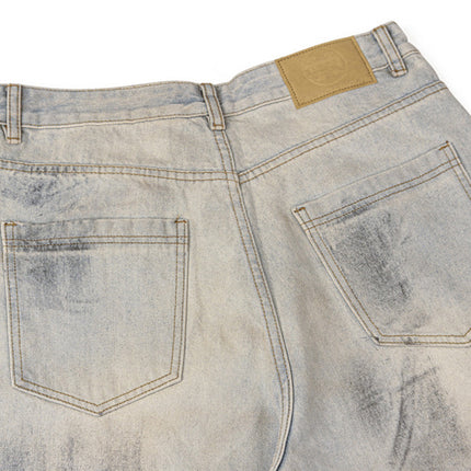 Shabby Dirty Loose Hole Jeans—8739 - TALKLESSFASHION
