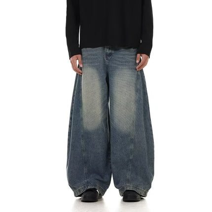 Retro Wide Leg Jeans—7365 - TALKLESSFASHION