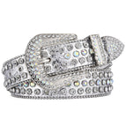 Silver Compound Color Buckle / 105cm