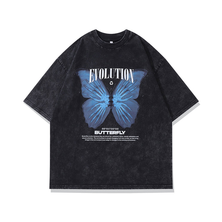 Retro Vibes Print T-Shirt—6788 - TALKLESSFASHION