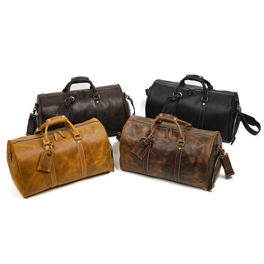 100% Leather Large Capacity Portable Bag----8003 - TALKLESSFASHION