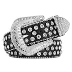 Black Silver Buckle / 105cm