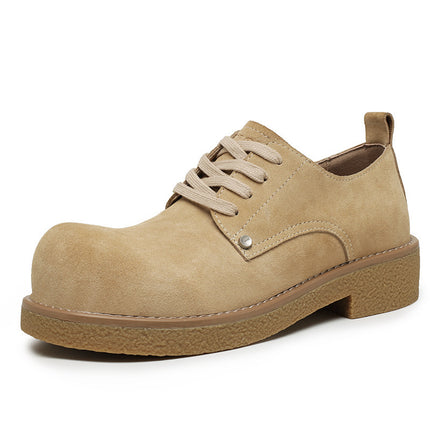 Casual Platform Height-increasing Martain Boots Big Head Derby Shoes British Style - TALKLESSFASHION