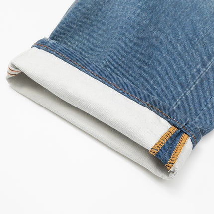 Vintage Washed Distressed Straight Jeans—9070 - TALKLESSFASHION