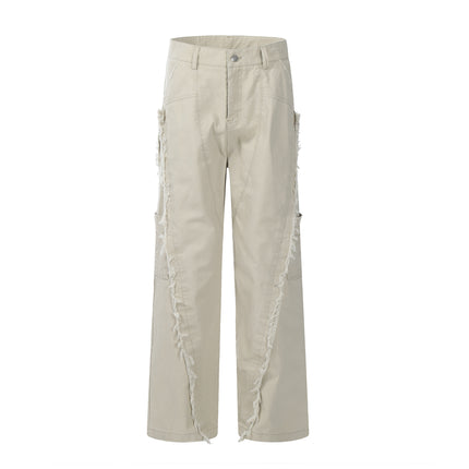 American Retro Cleanfit Loose Heavy Industry Washed And Worn Overalls - TALKLESSFASHION