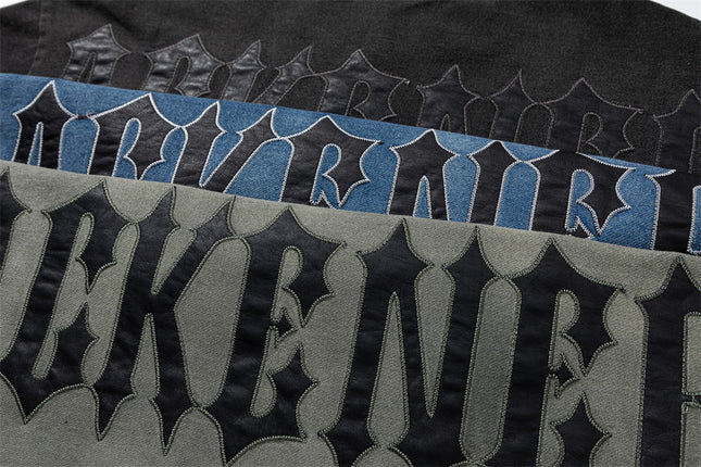 Black-Energy Embroidery T-shirt—4996 - TALKLESSFASHION