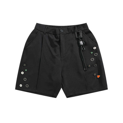 VividSnap Semi-Elastic Shorts—4188 - TALKLESSFASHION
