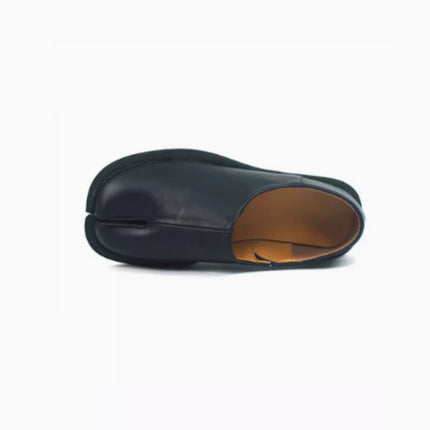 Velvet Hoof Luxe: Genuine Leather Split Toe Shoes—-4611 - TALKLESSFASHION
