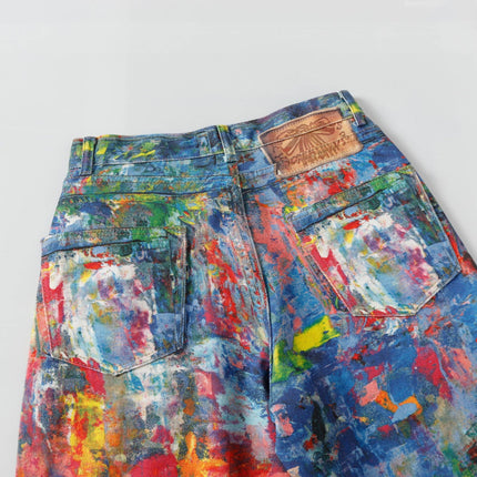 Spring New Retro Heavy Industry Loose Design Jeans - TALKLESSFASHION