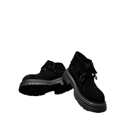 Retro Distressed Worker All-match Thick-soled Two-way Boots - TALKLESSFASHION