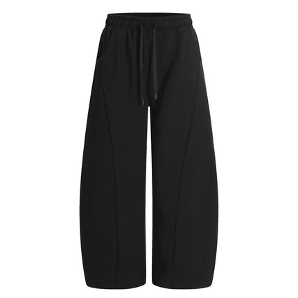 American Retro  Drawstring sweatPants --7080