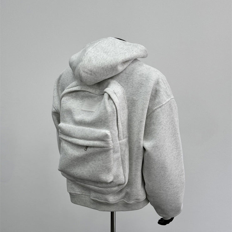 Back Schoolbag Design hoodie-----3661 - TALKLESSFASHION