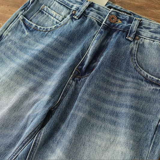 Vintage Vibe Straight Jeans—9083 - TALKLESSFASHION