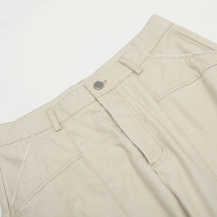 American Retro Cleanfit Loose Heavy Industry Washed And Worn Overalls - TALKLESSFASHION