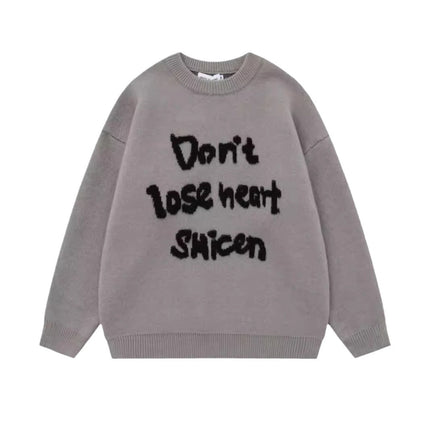 Retro Jacquard Sweater—7590 - TALKLESSFASHION