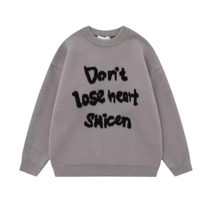 Retro Jacquard Sweater—7590 - TALKLESSFASHION