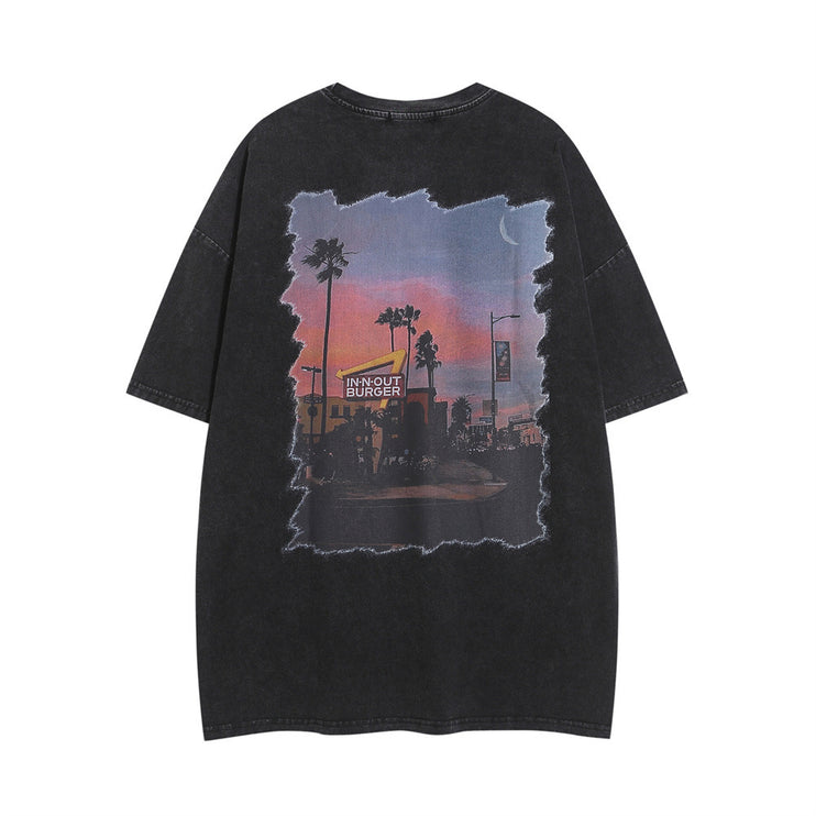Landscape graphic T-Short —6733 - TALKLESSFASHION
