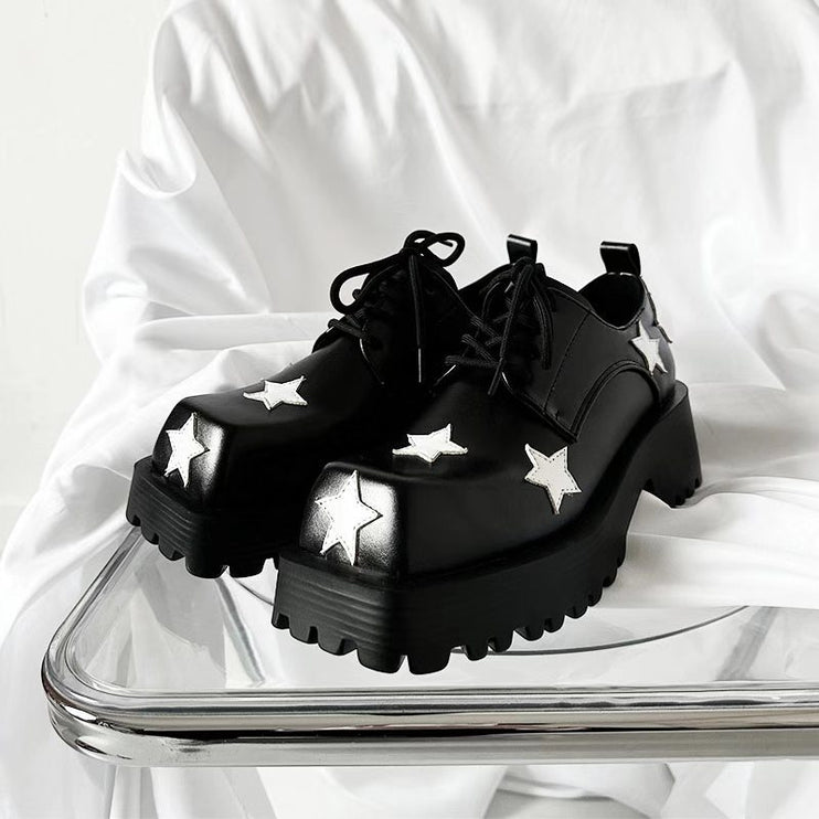 Star ElevateX Square Shoes—8905 - TALKLESSFASHION