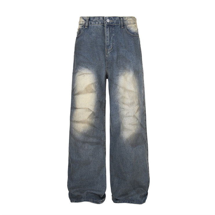 Urban Edge Ink Splatter Denim Jeans —7529 - TALKLESSFASHION