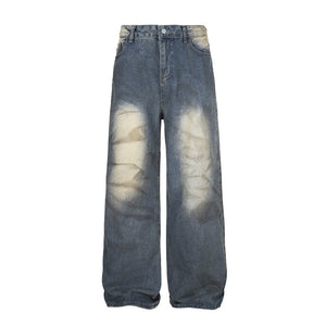 Urban Edge Ink Splatter Denim Jeans —7529 - TALKLESSFASHION