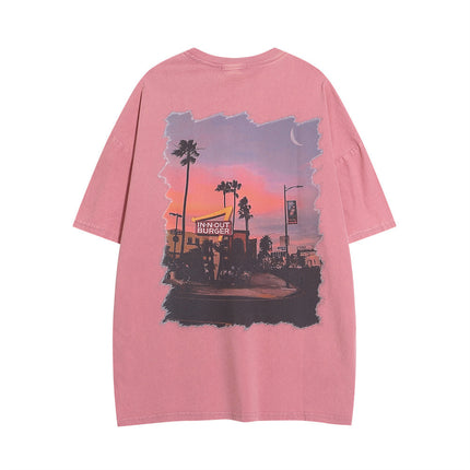 Landscape graphic T-Short —6733 - TALKLESSFASHION