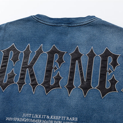 Black-Energy Embroidery T-shirt—4996 - TALKLESSFASHION