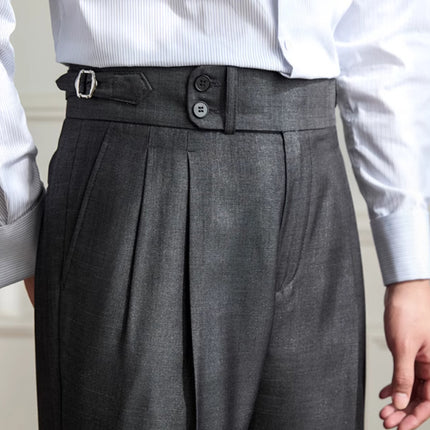 TALKLESS Retro Italian Blended Casual Pants--7233 - TALKLESSFASHION